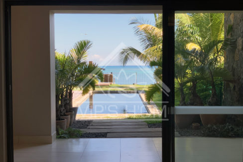 Magnifique villa à louer pied dans l’eau à Pereybère