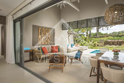 Belle villa IRS chic de plain - pied dans le quartier Amalthea à Anahita