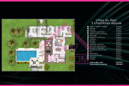 Villa du Parc PDS au sein de Cap Marina