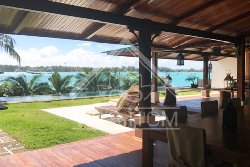 Sublime propriété en bord de mer sur la côte nord de l'île Maurice