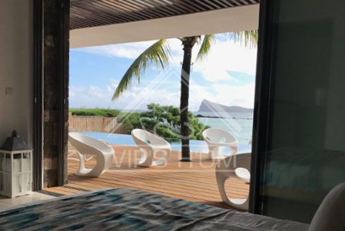 Luxueuse villa à louer en front de mer avec vue sur les îles du nord