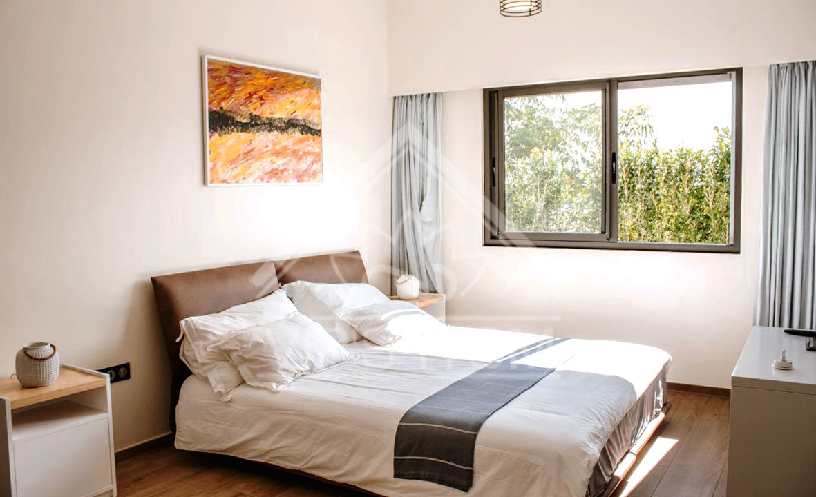 Chambre confortable avec vue jardin – Beau Plan