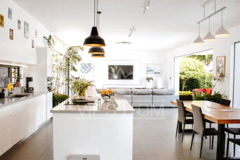 villa-beau-plan-cuisine-moderne