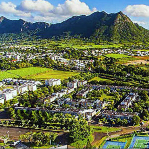 Immobilier à Moka île Maurice – Smart City de Moka et montagnes environnantes