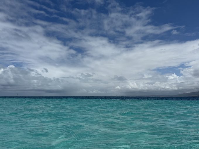 Galerie - Ciel et côtes depuis le bateau