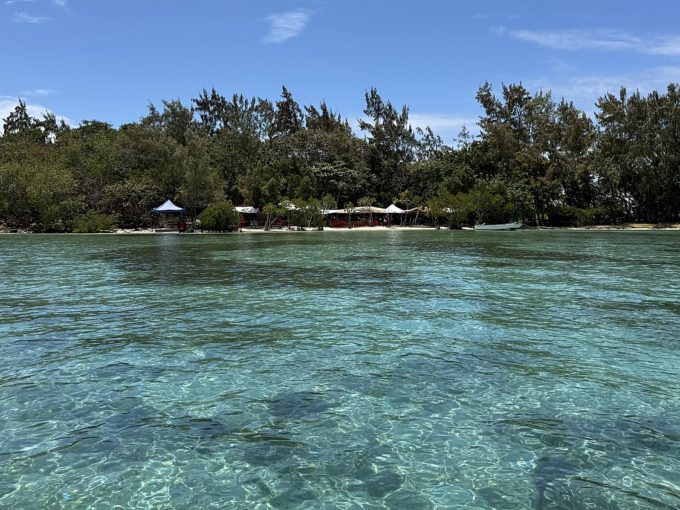 Galerie - Île aux Cerfs vue du bateau