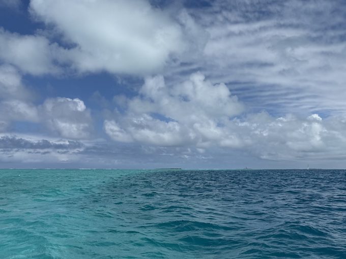 Galerie - Nuages sur le lagon de l'Est